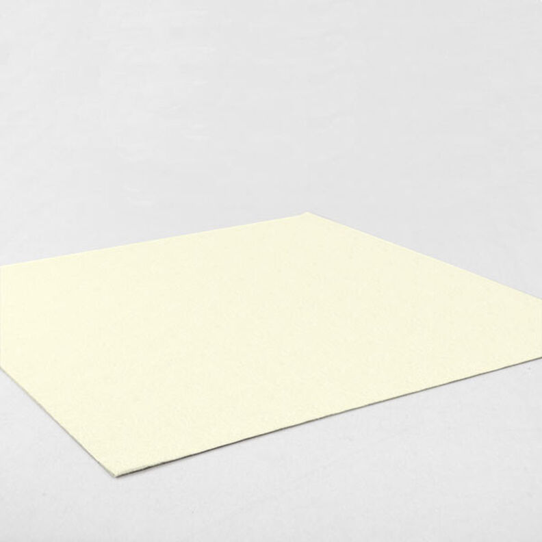 Plsť 90 cm / tloušťka 3 mm – vlněná bílá,  image number 2