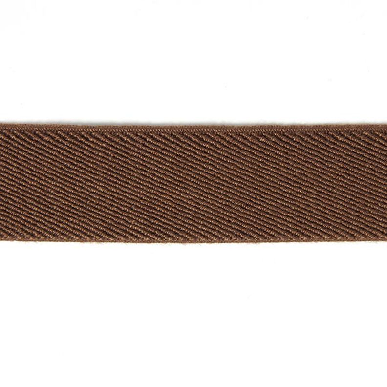 Gumová stuha Basic - hnědá, image number 1
