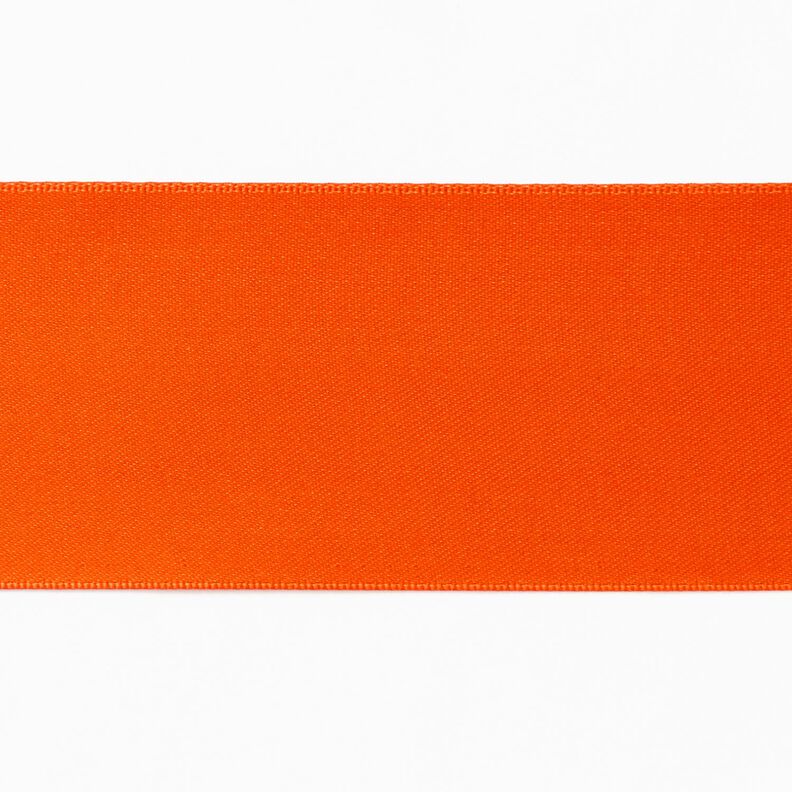 Saténová stuha [50 mm] – oranžová,  image number 1