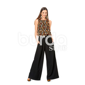 Kalhoty, Burda 6544, 