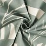 Dekorační látka Panama Elegantní listy – rákosove zelená/přírodni,  thumbnail number 3