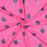 Bavlněný žerzej Lízátka ve tvaru třpytivých srdíček | Poppy Fabrics – pink,  thumbnail number 3