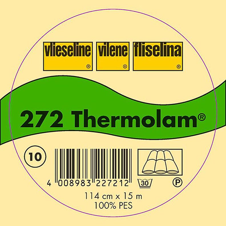 272 Thermolam Vatelín | Vlieseline – bílá,  image number 2