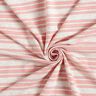 Viskózový žerzej s nepravidelnými třpytivými pruhy – vlněná bílá/rose,  thumbnail number 3