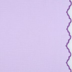 Mušelín / dvojitá mačkaná tkanina Oboustranně zahnutý okraj  | Poppy Fabrics –, 