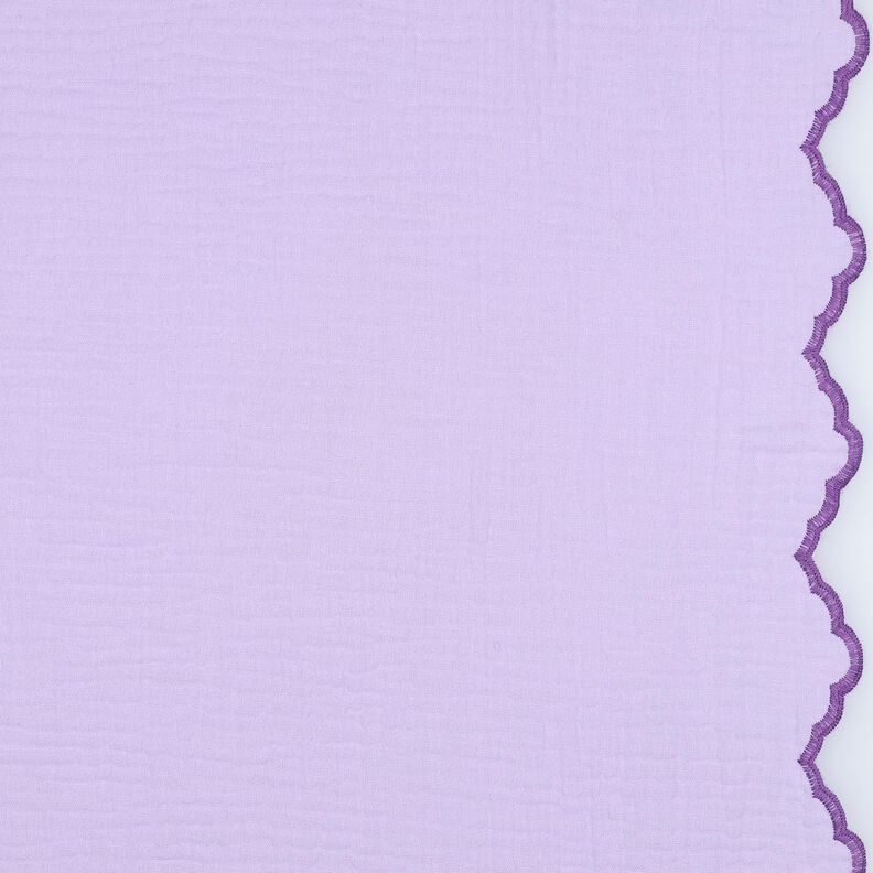 Mušelín / dvojitá mačkaná tkanina Oboustranně zahnutý okraj | Poppy Fabrics –, image number 1
