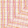 Bavlněný popelín Zvlněná kostka | Poppy Fabrics – kremová/růžová,  thumbnail number 4