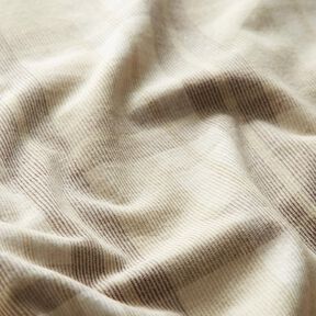 Manšestr tartan – cashew (béžová), 