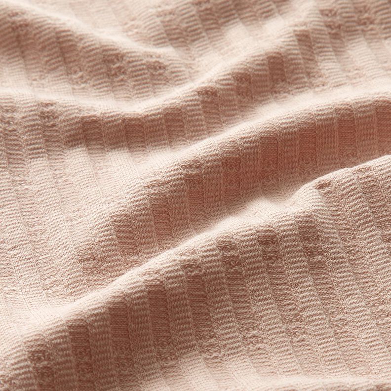Žebrovaný žerzej Jediný pletený vzor – béžová,  image number 2