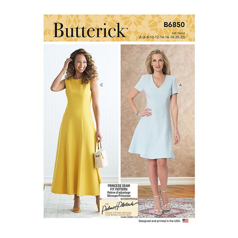 Šaty | Butterick 6850 | 32-48,  image number 1