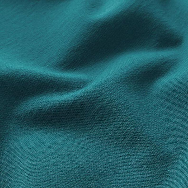 Lehké francouzské froté jednobarevné – petrolejová,  image number 3