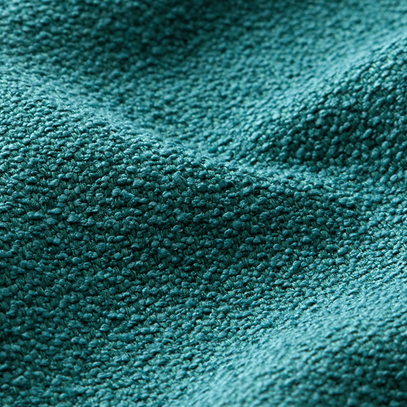 Čalounická látka Jemné Bouclé – tyrkysová,  image number 2