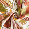 Dekorační látka Panama Barevné květy – kremová/terracotta,  thumbnail number 3