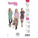 Šaty, Burda 6087 | 34-44, 