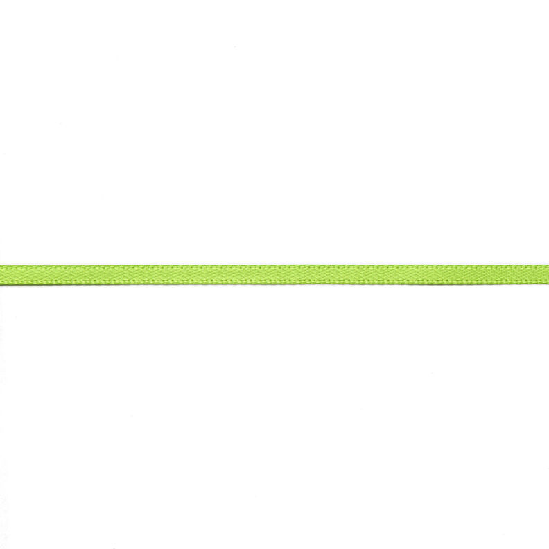 Saténová stuha [3 mm] – jablkově zelená,  image number 1