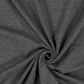 Lehké francouzské froté melírované – antracitová, 