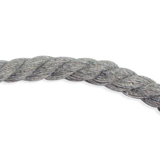 Bavlněná šňůrka [ Ø 8 mm ] – šedá, 