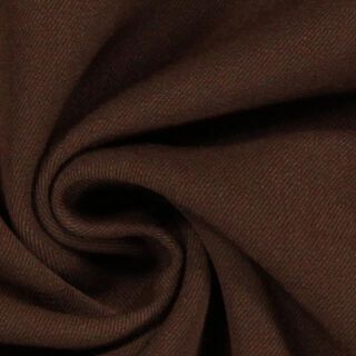 Gabardén pružný v obou směrech – hnědá, 