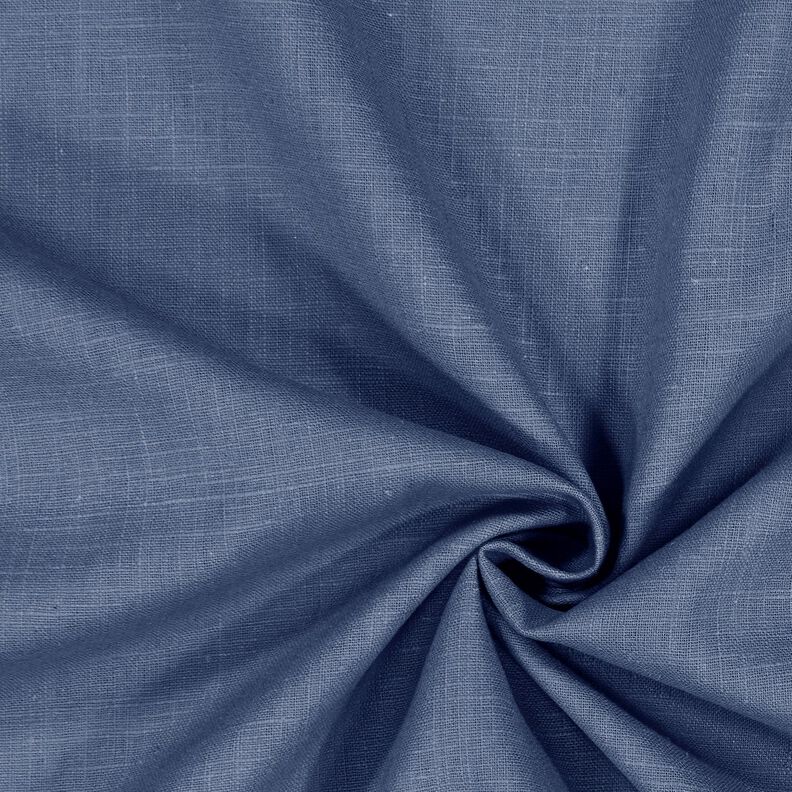 Lněná látka Ramie mix medium – modrošedá,  image number 1