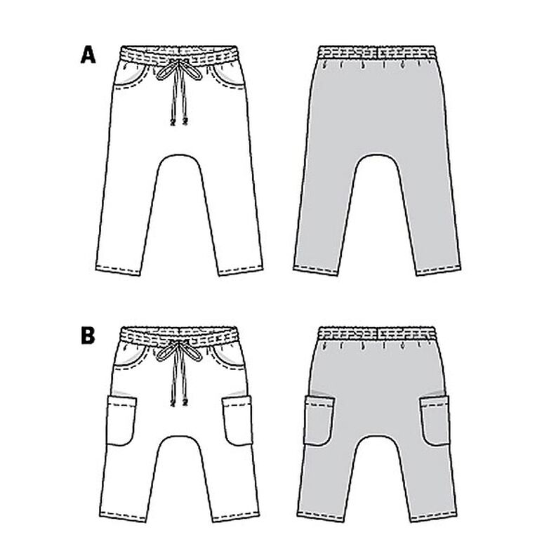 Dětské kalhoty na gumu , Burda 9342 | 92 - 122,  image number 6