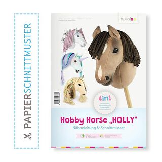 Papírová střihová předloha „HOLLY“ pro ušití koníka  | Kullaloo, 