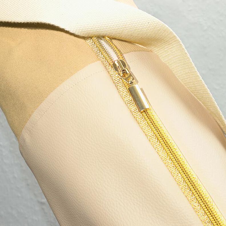 Nekonečný zip | Prym – zlatá metalická,  image number 4