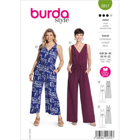 Overall | Burda 5817 |  36-48, 