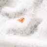 Hebký fleece Diamanty a srdce – slonová kost/mědená,  thumbnail number 5