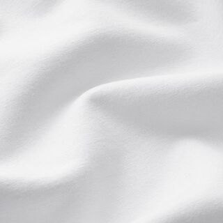 Lehká bavlněná teplákovina jednobarevná – bílá, 