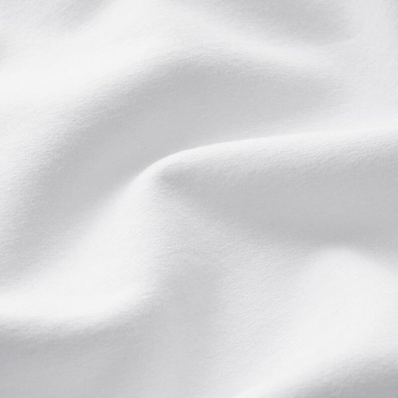 Lehká bavlněná teplákovina jednobarevná – bílá,  image number 4
