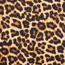 Viskózová tkanina Leopard – béžová/černá,  thumbnail number 1
