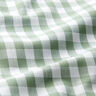 Bavlněná látka Vichy károvaná 1 cm – šalvějová/bílá,  thumbnail number 2