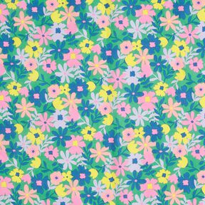 Povrstvená bavlna Pastelové květiny | Poppy Fabrics – brcalova/růžová, 