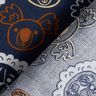 Bavlněný popelín Zvířecí obličeje | Poppy Fabrics – modrošedá,  thumbnail number 4