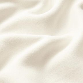 Bavlněný fleece Jednobarevné provedení – slonová kost, 
