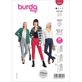 Legíny, Burda 6025 | 34 - 48, 