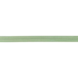 Elastická lemovací stuha  lesklý [15 mm] – rákosove zelená, 