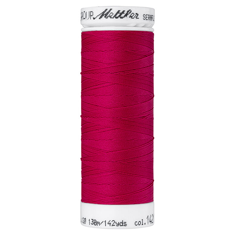 Šicí nit Seraflex pro elastické švy (1421) | 130 m | Mettler – pink, image number 1