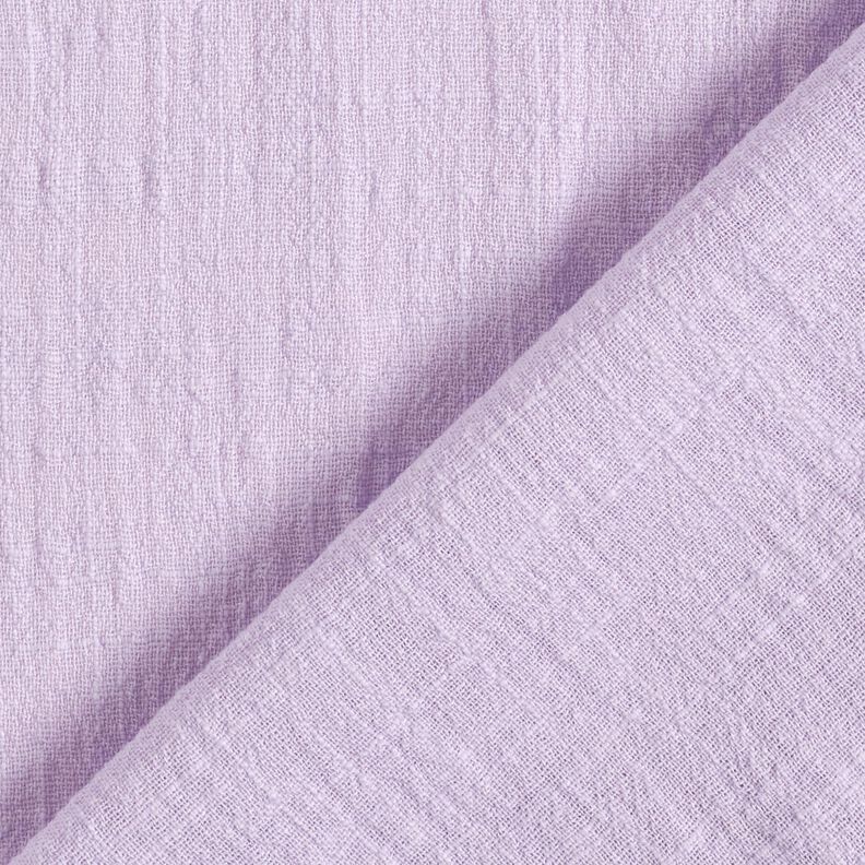 Bavlněná tkanina lněného vzhledu – šeříková,  image number 3