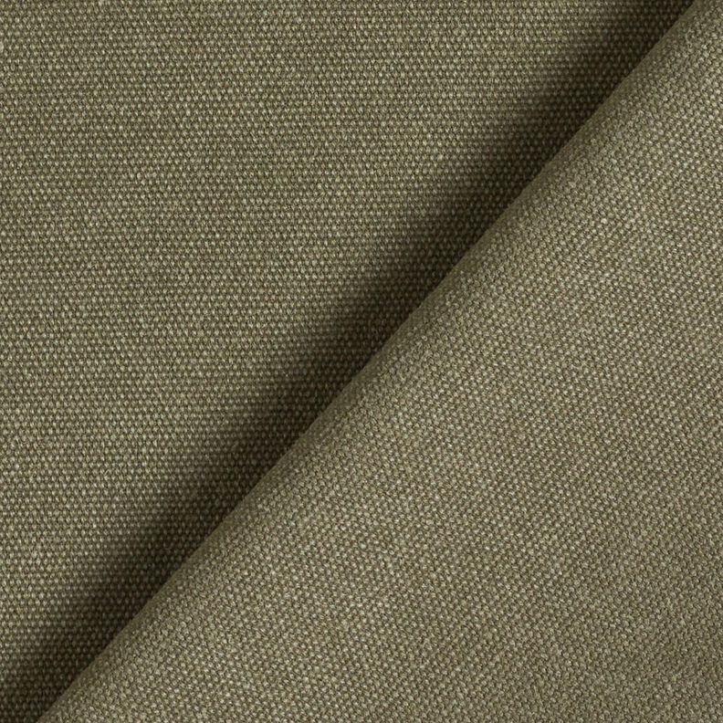 Dekorační látka Plátno voskovaný – khaki, image number 3