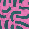 Francouzské froté Playful | Nerida Hansen – pink/petrolejová,  thumbnail number 2