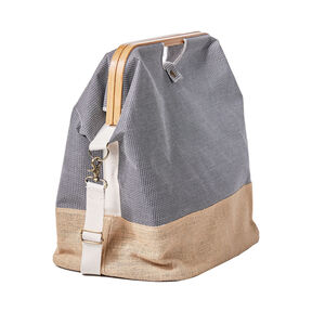 Store & Travel Bag [45 x 30 x 50 cm] | Prym – světle šedá/přírodni, 