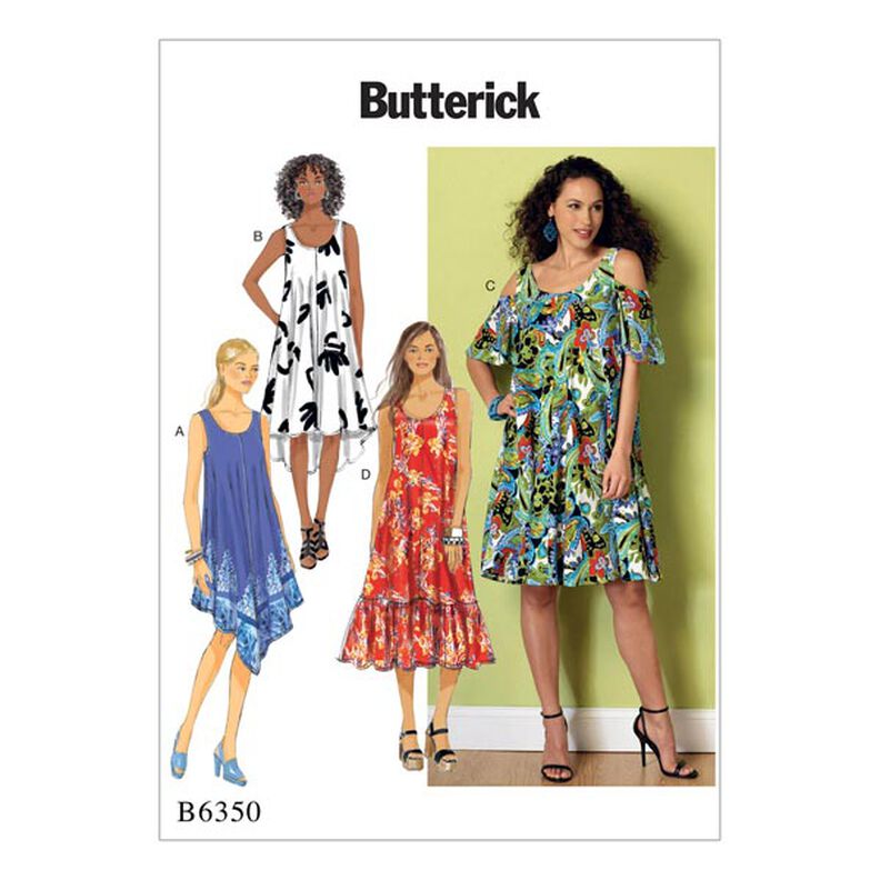 Šaty, Butterick 6350|30 - 40,  image number 1