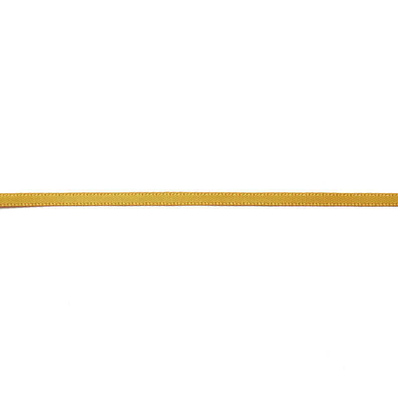 Saténová stuha [3 mm] – hořčicove žlutá,  image number 1