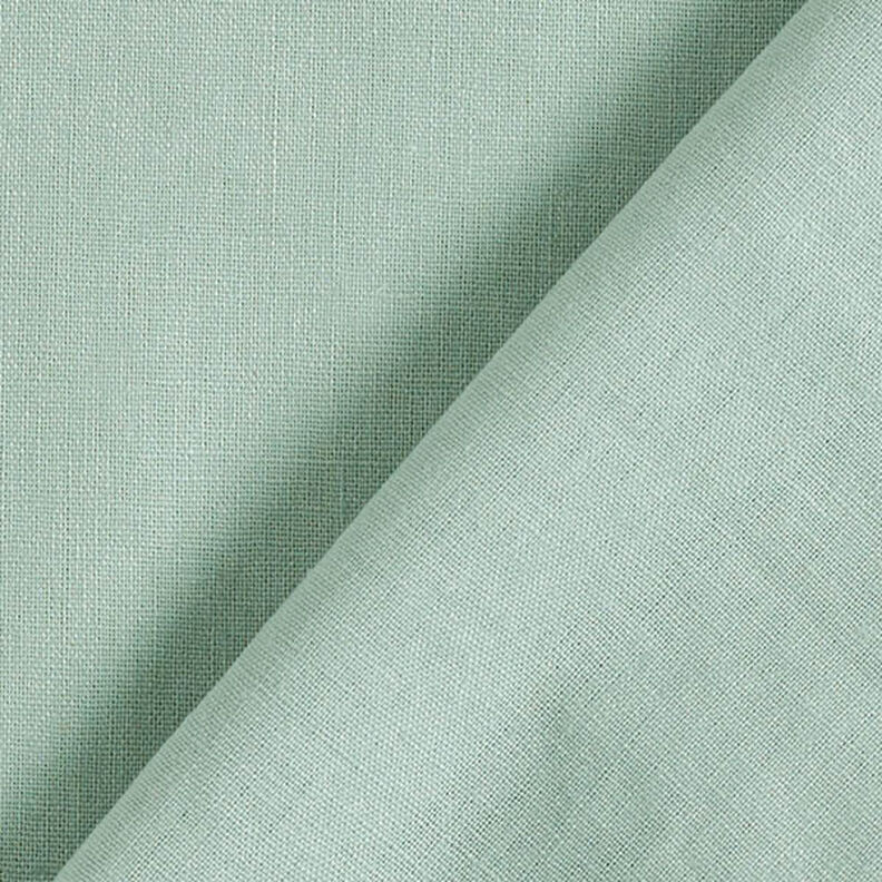 Směs lnu a bavlny Jednobarevné provedení – rákosove zelená,  image number 3