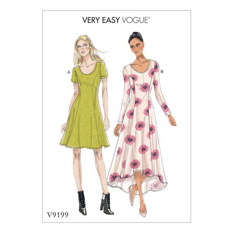 Šaty, Vogue 9199 | 40-48,  image number 1