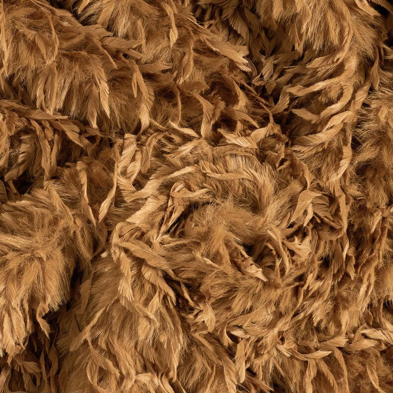 Umělá kožešina Jednobarevná péřová tkanina | Katia Fabrics – mocca, image number 4