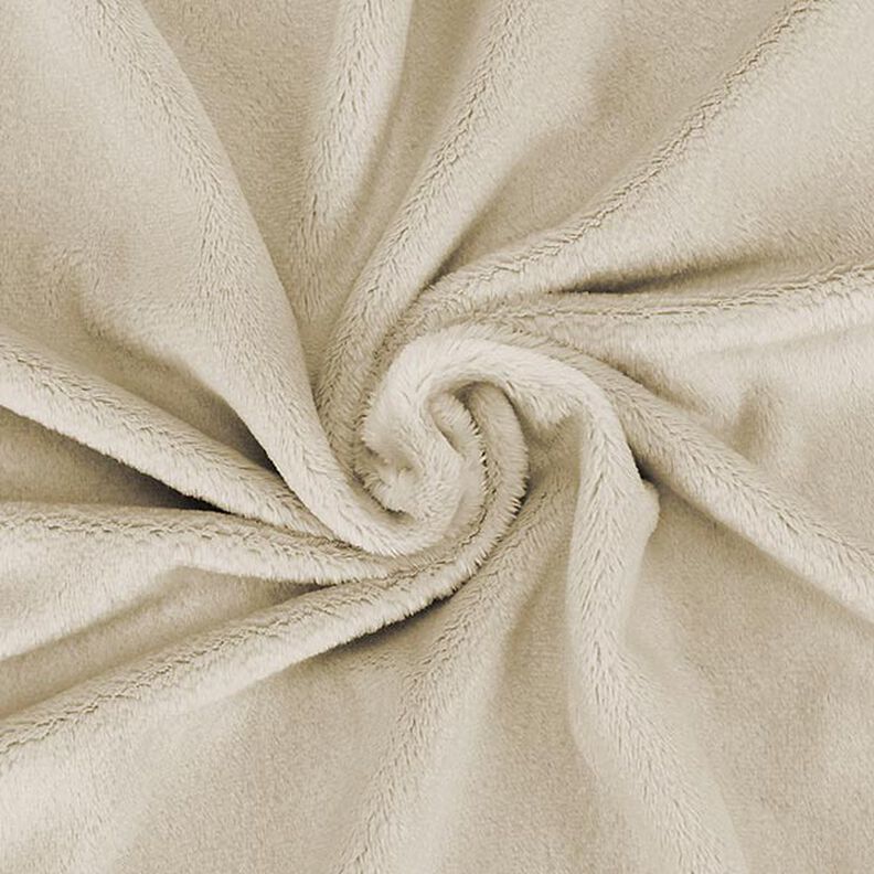 Plyš SNUGLY [1 m x 0,75 m | Vlas: 5 mm] - béžová | Kullaloo,  image number 2