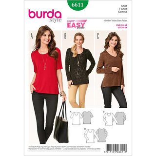 Tričko, Burda 6611, 