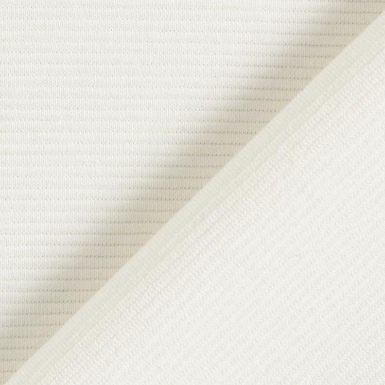 Žebrovaný otomanový žerzej jednobarevný – bílá,  image number 4